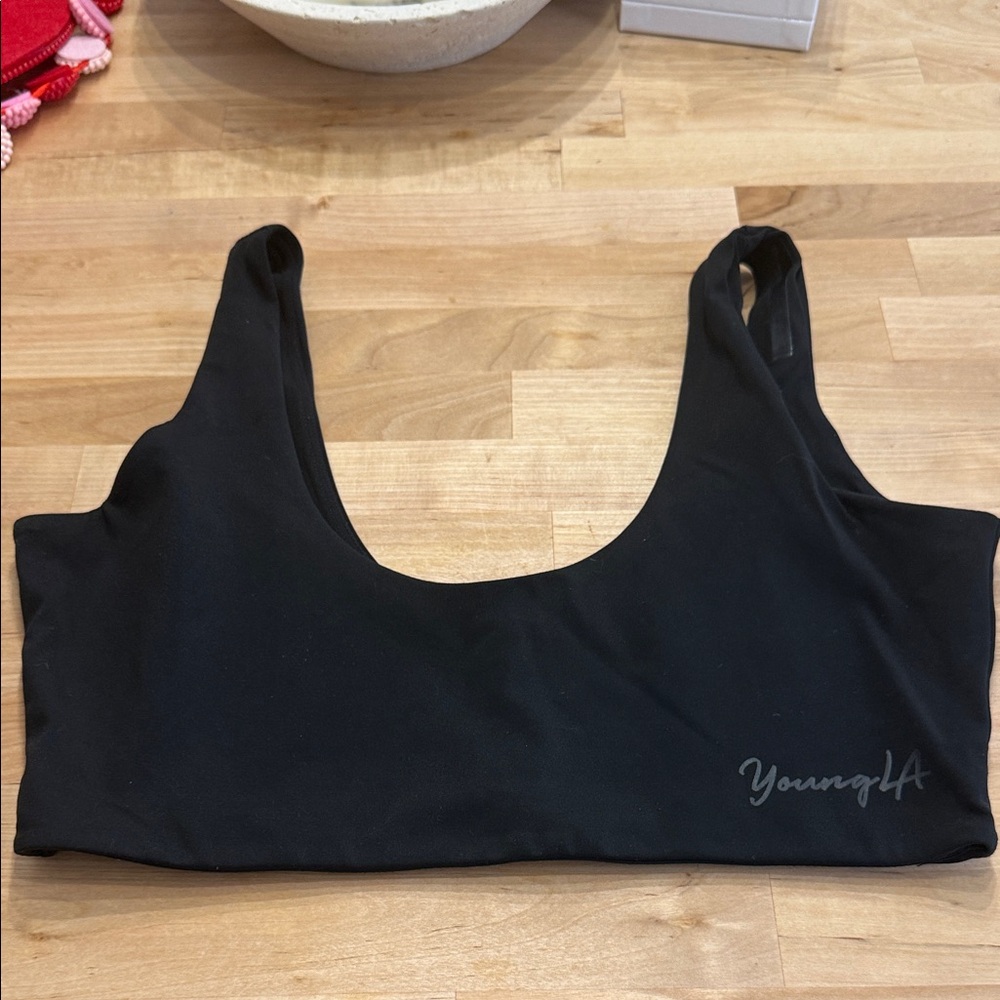 YoungLA Black Sports Bra